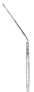 [00031460] 45165-17 : Sexton Tympanum knife, angled, 17 cm long