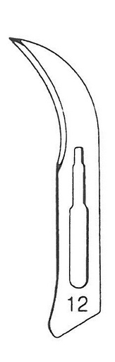 [00031598] 07112-00 : Scalpel blades, sterile, box of 100 fig. 12