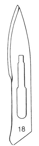 [00031601] 07118-00 : Scalpel blades, sterile, box of 100 fig. 18