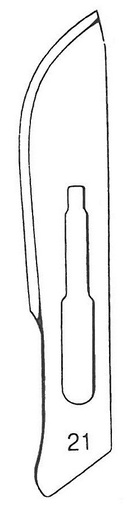 [00031604] 07121-00: Scalpel blades, sterile, box of 100 fig. 21