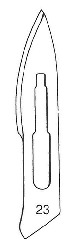 [00031606] 07123-00: Scalpel blades, sterile, box of 100 fig. 23
