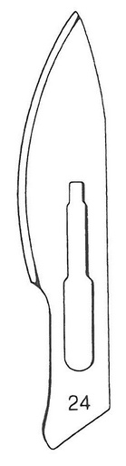[00031608] 07125-00: Scalpel blades, sterile, box of 100 fig. 25