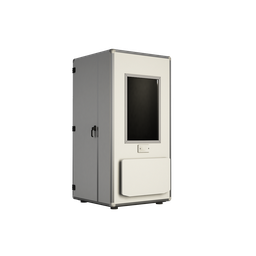 [00032068] P35F1X1.3-COMPLETE : PRO 35F Soundproof booth, external dimension 107 x 132 x 244 cm, containing external folding table